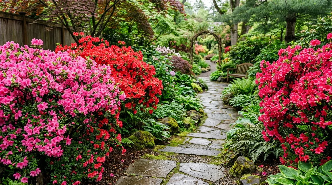 Colorful Shrub Grouping